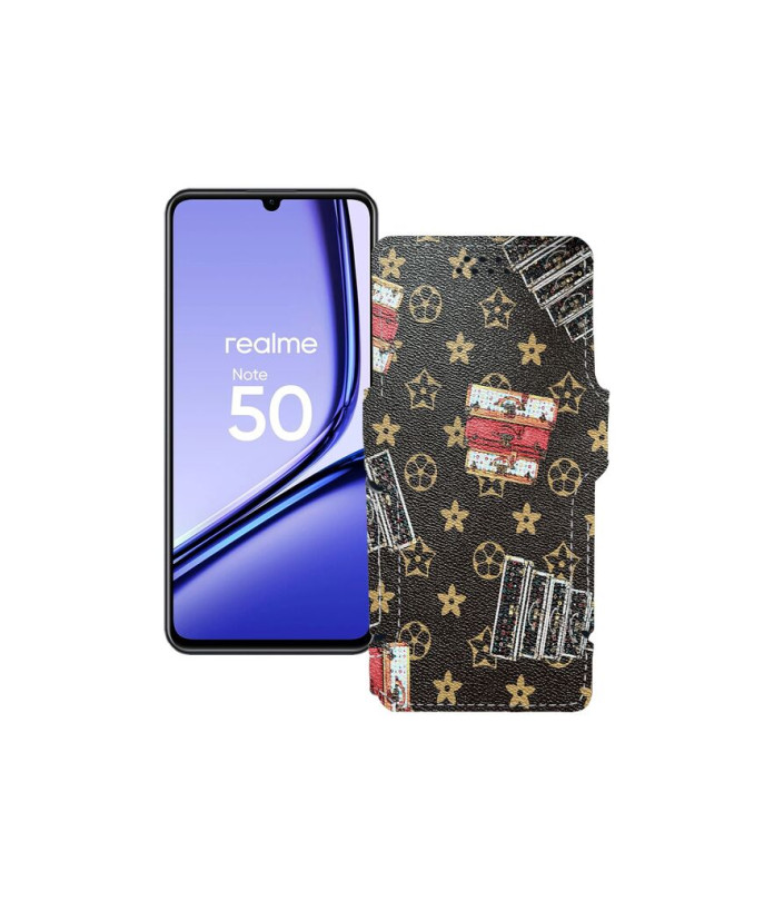 Чохол-книжка з екошкіри для телефону Realme Note 50