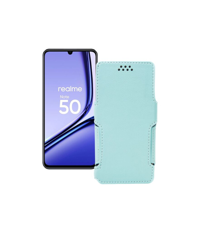 Чохол-книжка з екошкіри для телефону Realme Note 50