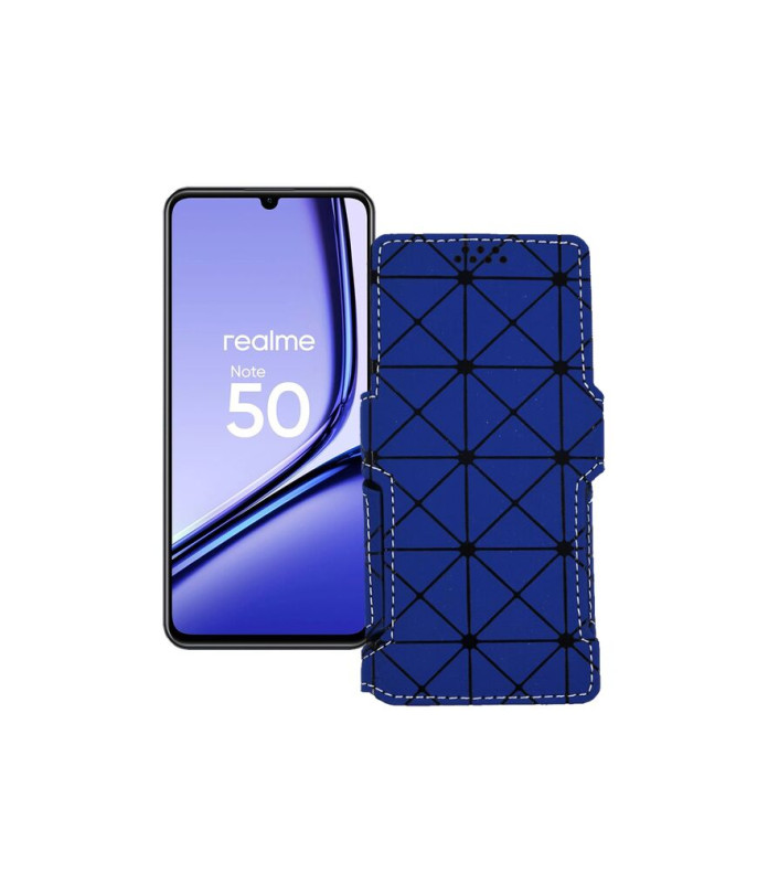 Чохол-книжка з екошкіри для телефону Realme Note 50