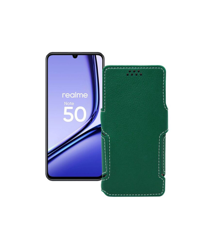 Чохол-книжка з екошкіри для телефону Realme Note 50