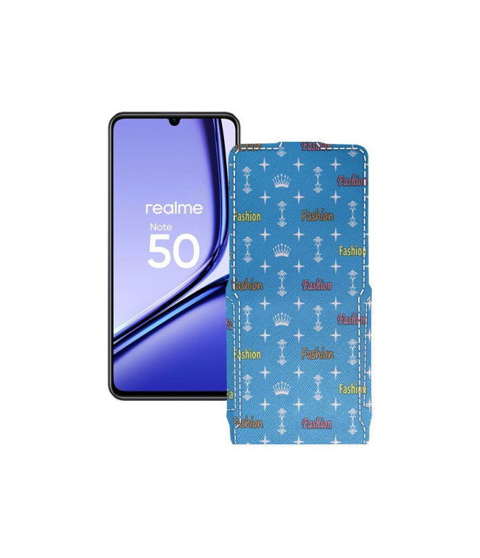 Чохол-флип з екошкіри для телефону Realme Note 50