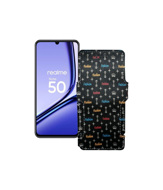 Чохол-книжка з екошкіри для телефону Realme Note 50