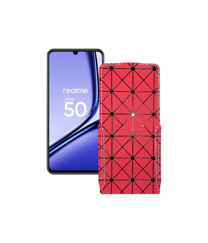 Чохол-флип з екошкіри для телефону Realme Note 50