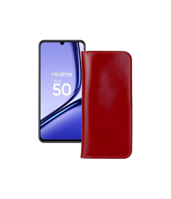 Портмоне з шкіри для телефону Realme Note 50