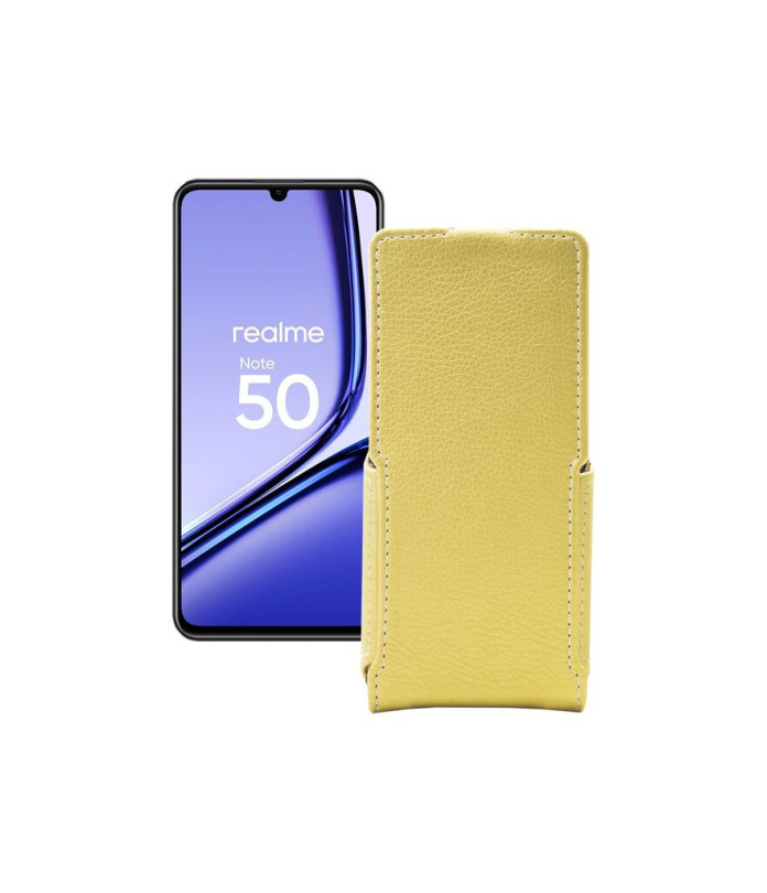 Чохол-флип з екошкіри для телефону Realme Note 50