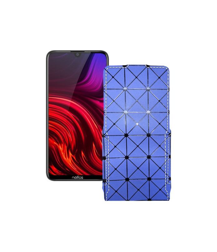 Чохол-флип з екошкіри для телефону TP-Link Neffos X20 Pro