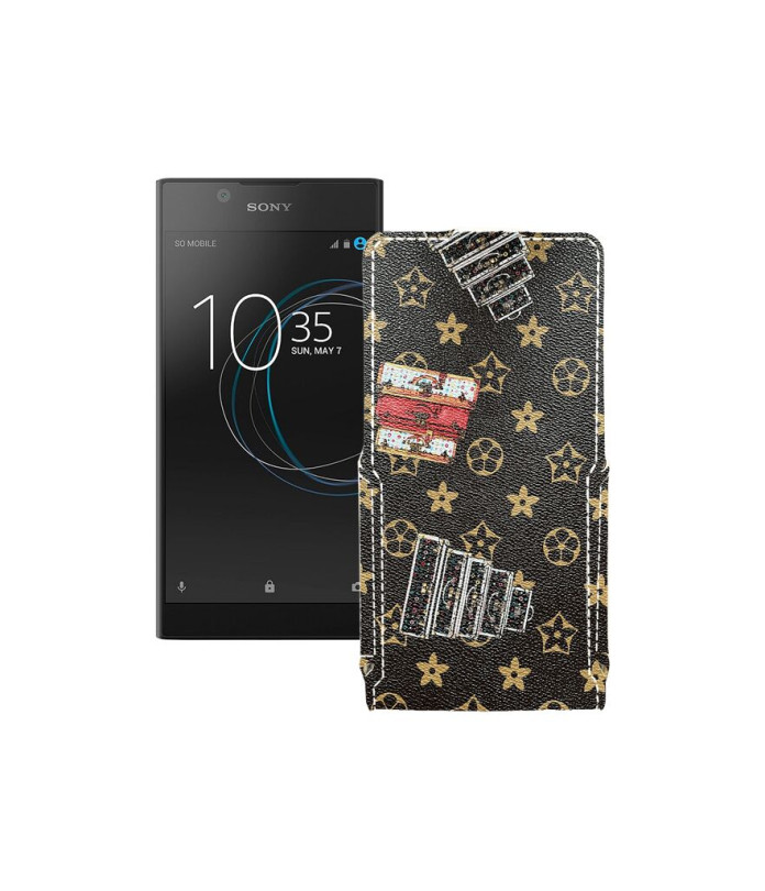 Чохол-флип з екошкіри для телефону Sony Xperia L1 (G3311 G3312 G3313)