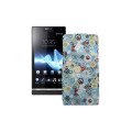 Чохол-флип з екошкіри для телефону Sony Xperia S (LT26i)