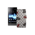 Чохол-книжка з екошкіри для телефону Sony Xperia S (LT26i)