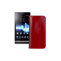 Портмоне з шкіри для телефону Sony Xperia S (LT26i)