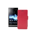 Чохол-книжка з екошкіри для телефону Sony Xperia S (LT26i)