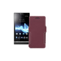 Чохол-книжка з екошкіри для телефону Sony Xperia S (LT26i)