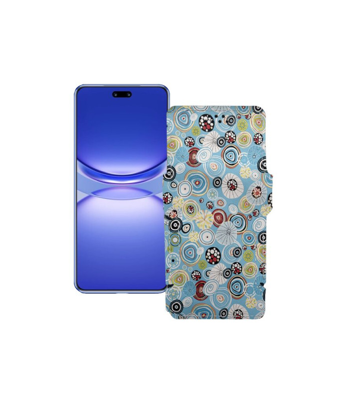 Чохол-книжка з екошкіри для телефону Huawei Nova 12 Pro