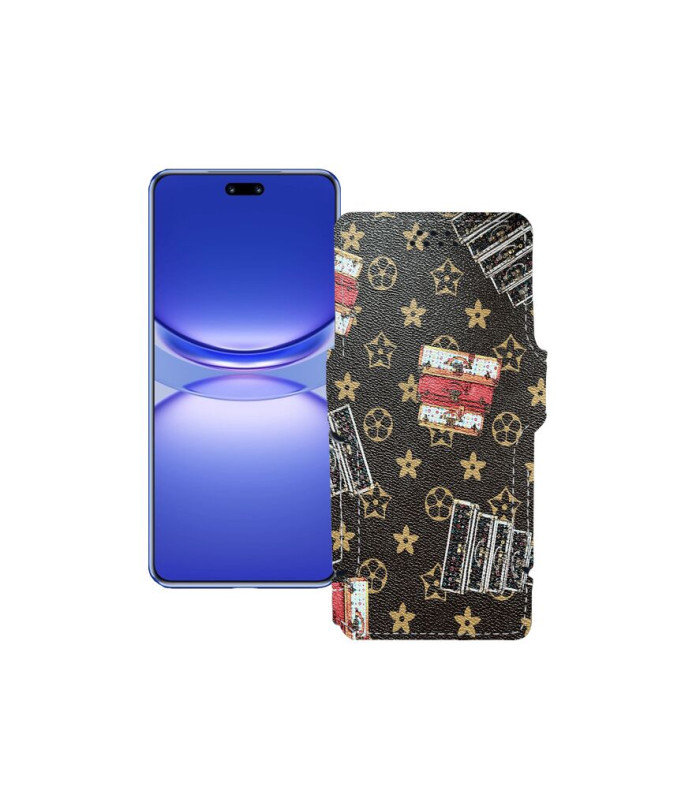 Чохол-книжка з екошкіри для телефону Huawei Nova 12 Pro