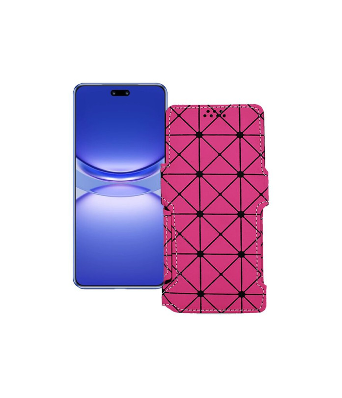 Чохол-книжка з екошкіри для телефону Huawei Nova 12 Pro