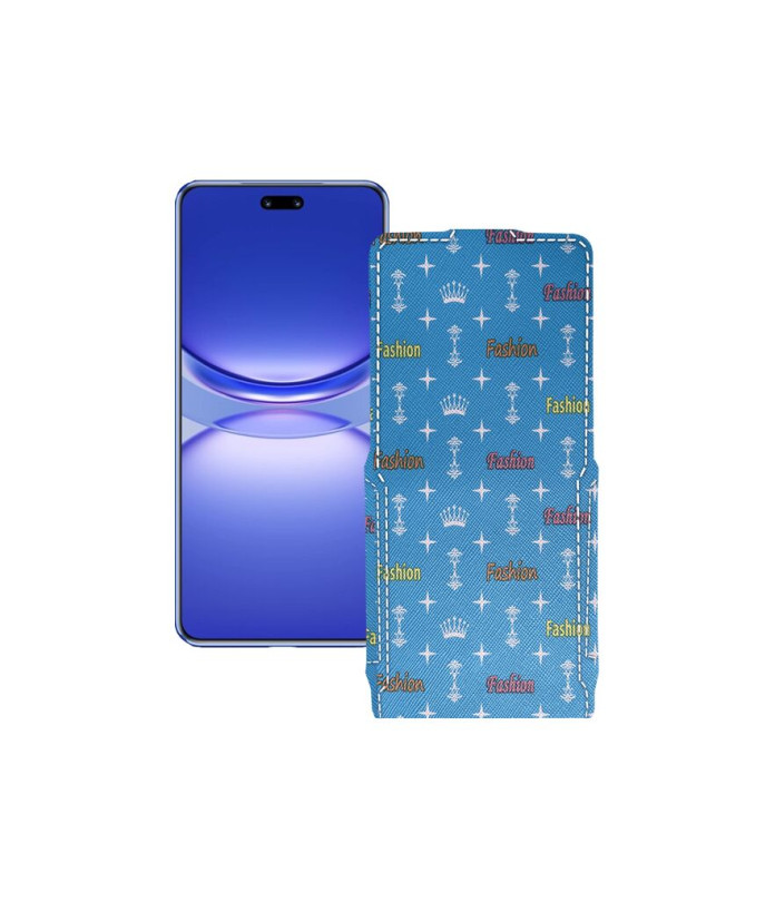 Чохол-флип з екошкіри для телефону Huawei Nova 12 Pro