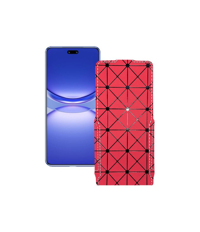 Чохол-флип з екошкіри для телефону Huawei Nova 12 Pro