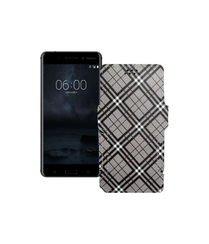 Чохол-книжка з екошкіри для телефону Nokia 6