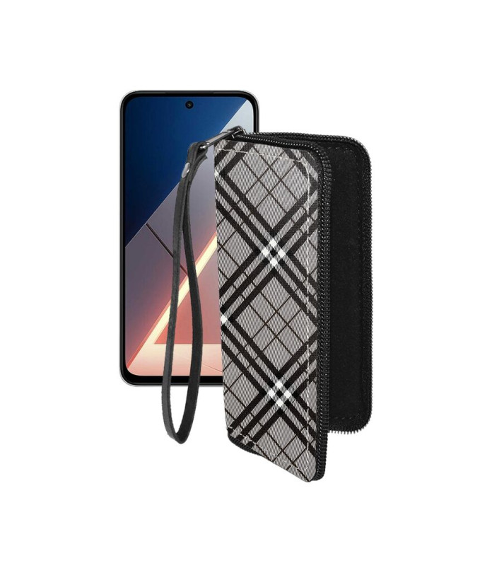 Чохол-гаманець з екошкіри для телефону Xiaomi Poco M7 4G