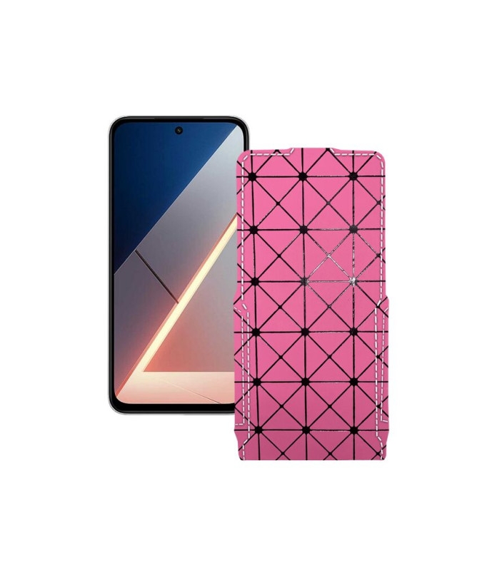 Чохол-флип з екошкіри для телефону Xiaomi Poco M7 4G