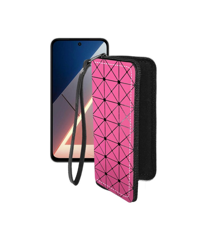 Чохол-гаманець з екошкіри для телефону Xiaomi Poco M7 4G