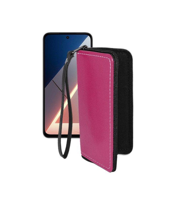 Чохол-гаманець з екошкіри для телефону Xiaomi Poco M7 4G