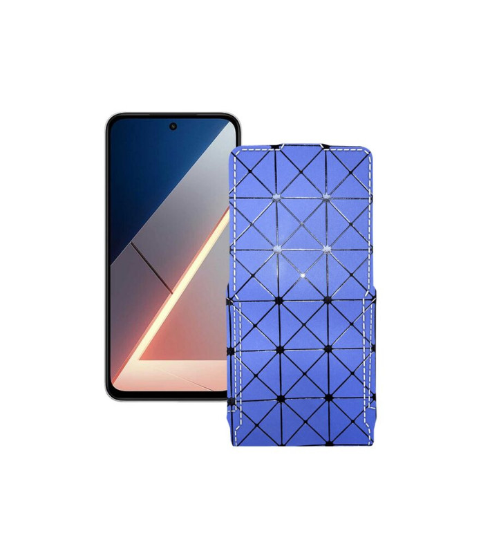 Чохол-флип з екошкіри для телефону Xiaomi Poco M7 4G