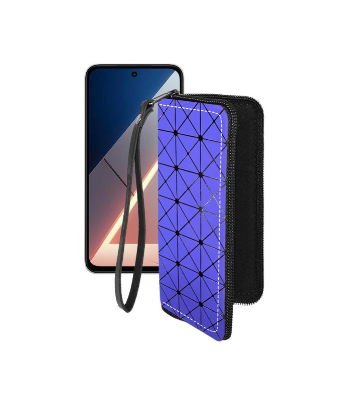 Чохол-гаманець з екошкіри для телефону Xiaomi Poco M7 4G