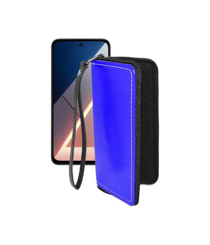 Чохол-гаманець з екошкіри для телефону Xiaomi Poco M7 4G