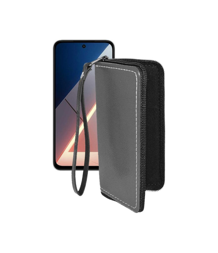 Чохол-гаманець з екошкіри для телефону Xiaomi Poco M7 4G