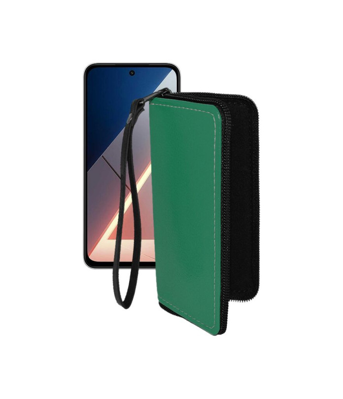 Чохол-гаманець з екошкіри для телефону Xiaomi Poco M7 4G