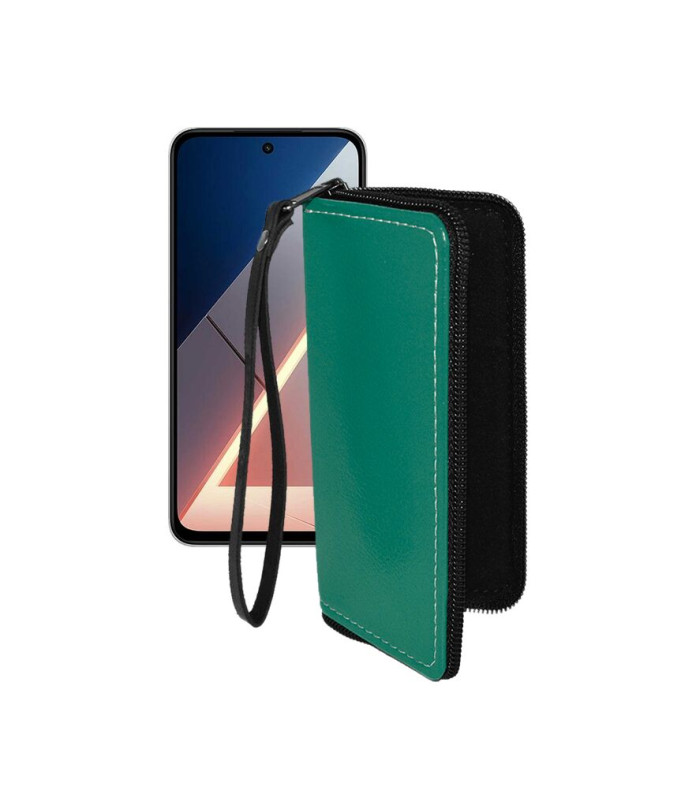 Чохол-гаманець з екошкіри для телефону Xiaomi Poco M7 4G