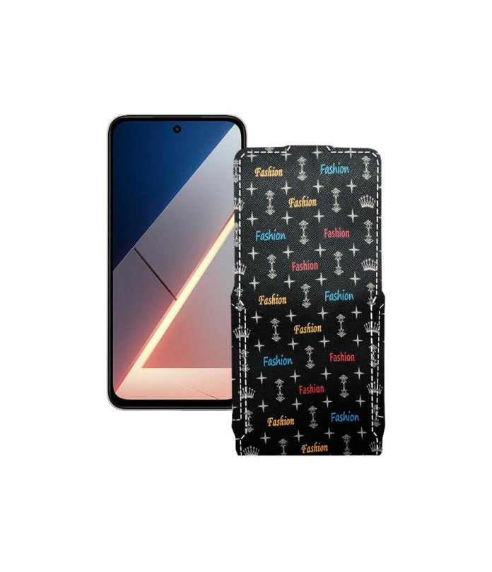 Чохол-флип з екошкіри для телефону Xiaomi Poco M7 4G