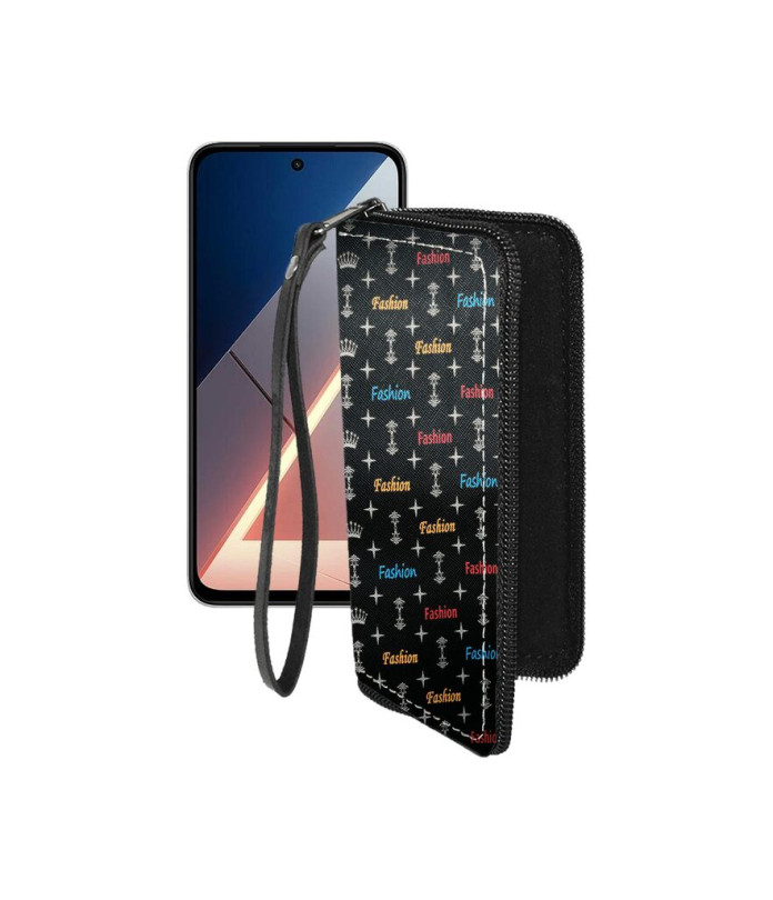 Чохол-гаманець з екошкіри для телефону Xiaomi Poco M7 4G