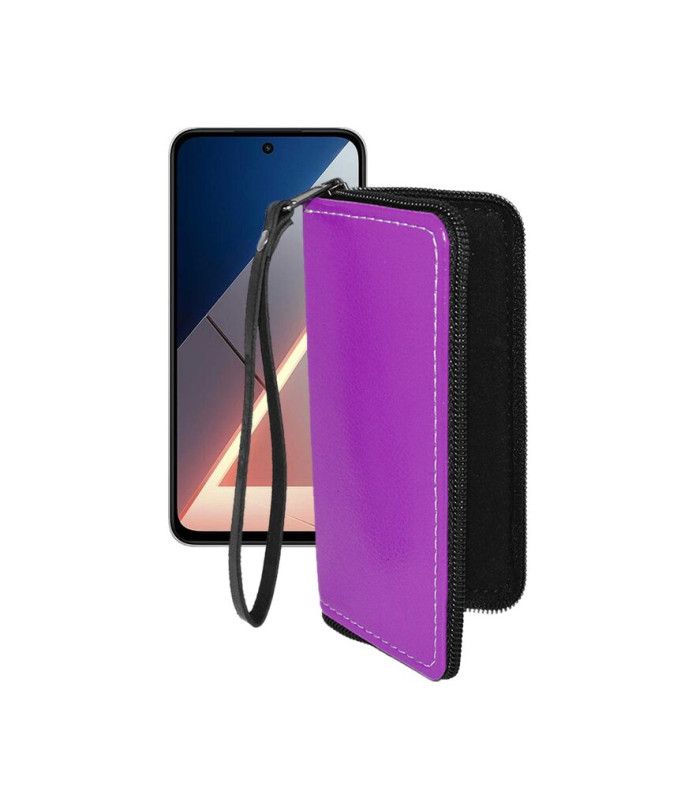 Чохол-гаманець з екошкіри для телефону Xiaomi Poco M7 4G