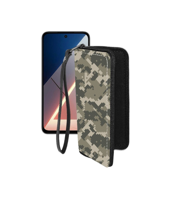 Чохол-гаманець з екошкіри для телефону Xiaomi Poco M7 4G