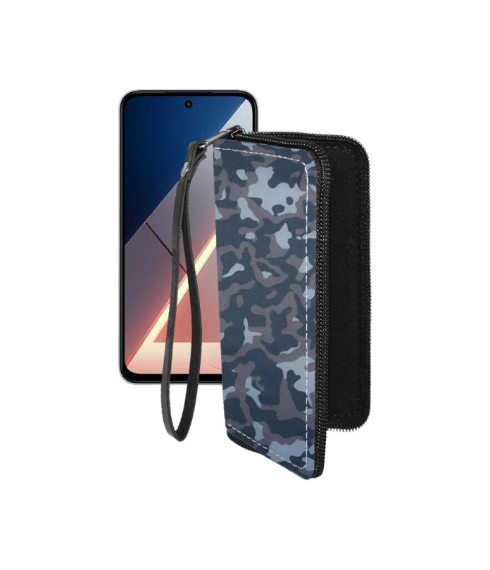 Чохол-гаманець з екошкіри для телефону Xiaomi Poco M7 4G