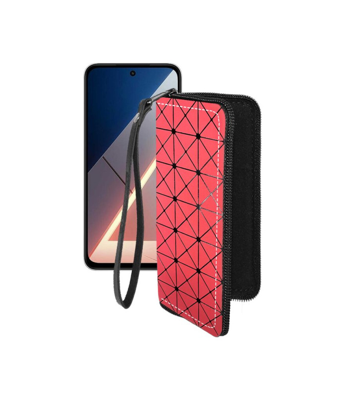 Чохол-гаманець з екошкіри для телефону Xiaomi Poco M7 4G