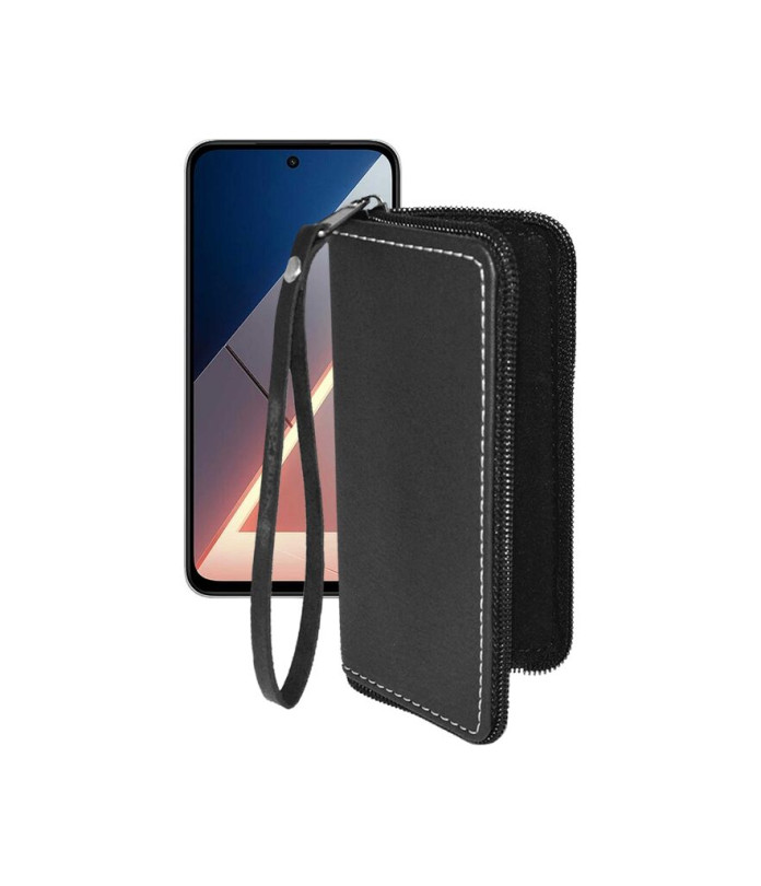 Чохол-гаманець з екошкіри для телефону Xiaomi Poco M7 4G