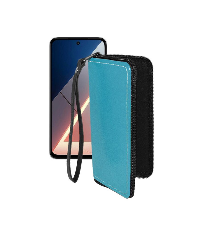 Чохол-гаманець з екошкіри для телефону Xiaomi Poco M7 4G