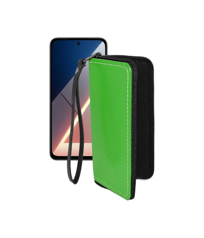 Чохол-гаманець з екошкіри для телефону Xiaomi Poco M7 4G