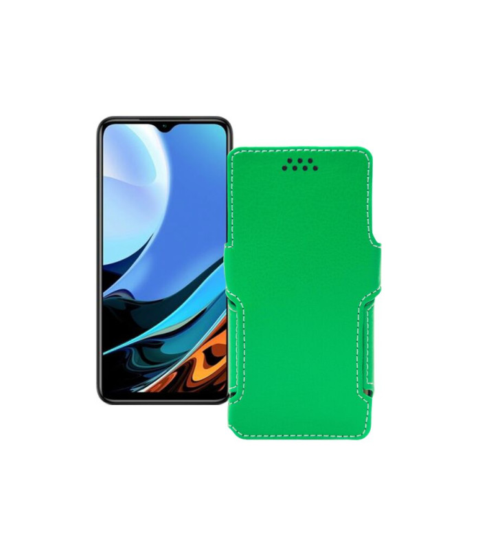 Чохол-книжка з екошкіри для телефону Xiaomi Redmi 9 Power 2020