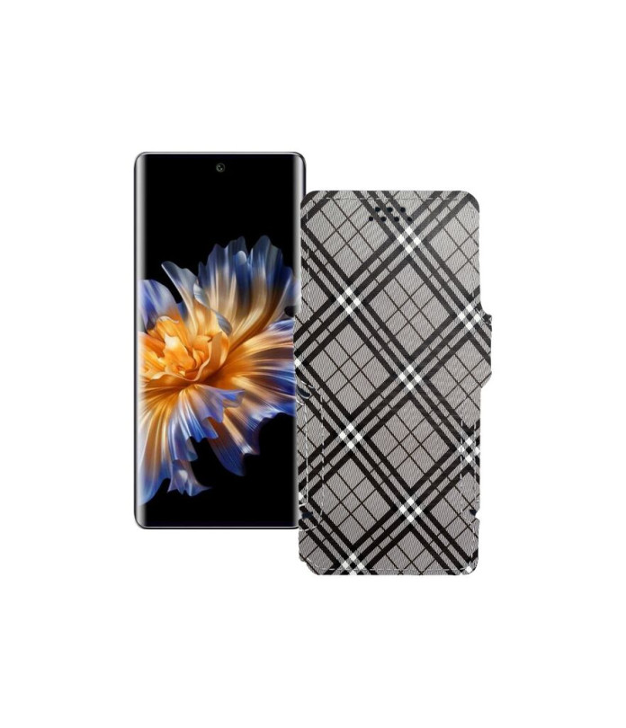 Чохол-книжка з екошкіри для телефону Fossibot S3 Pro