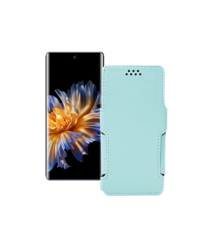 Чохол-книжка з екошкіри для телефону Fossibot S3 Pro