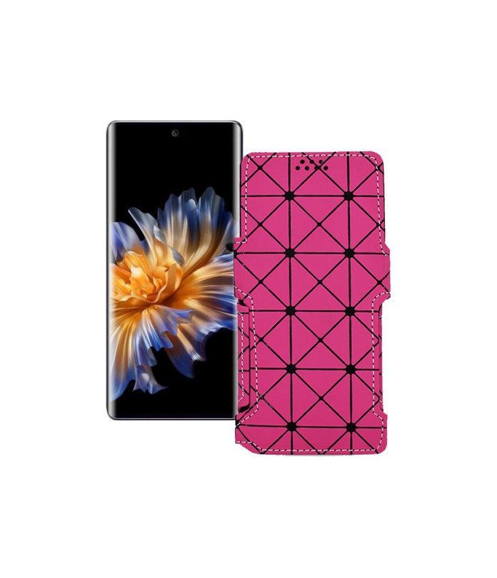 Чохол-книжка з екошкіри для телефону Fossibot S3 Pro