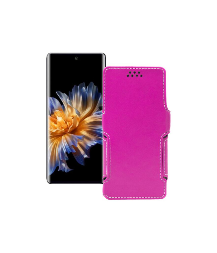 Чохол-книжка з екошкіри для телефону Fossibot S3 Pro