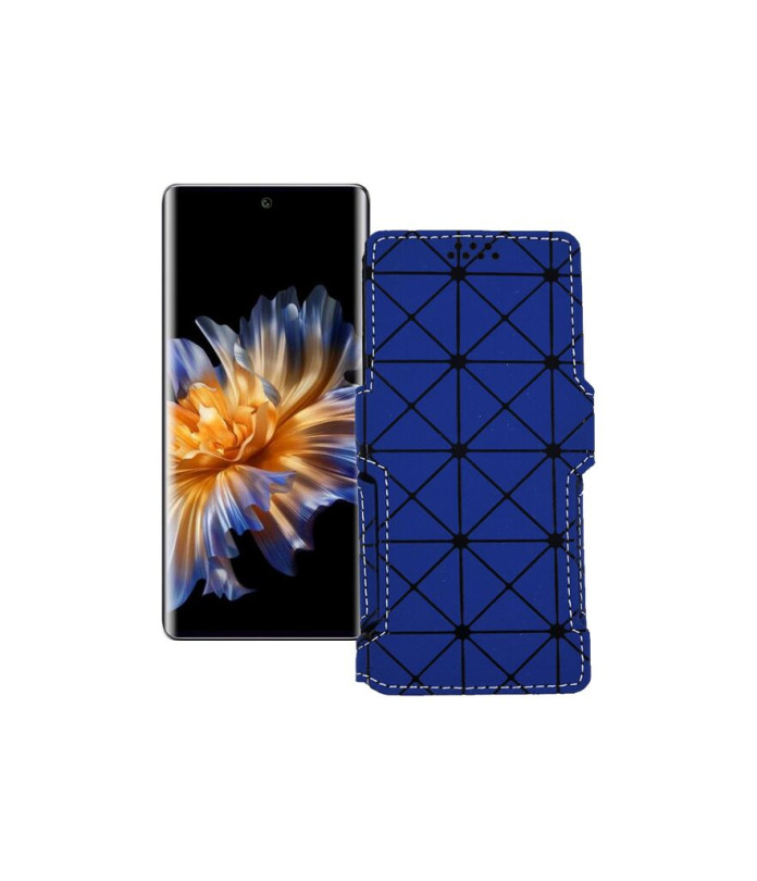 Чохол-книжка з екошкіри для телефону Fossibot S3 Pro