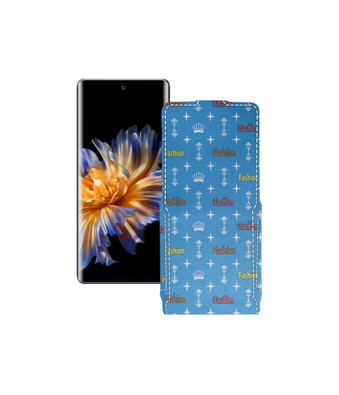 Чохол-флип з екошкіри для телефону Fossibot S3 Pro