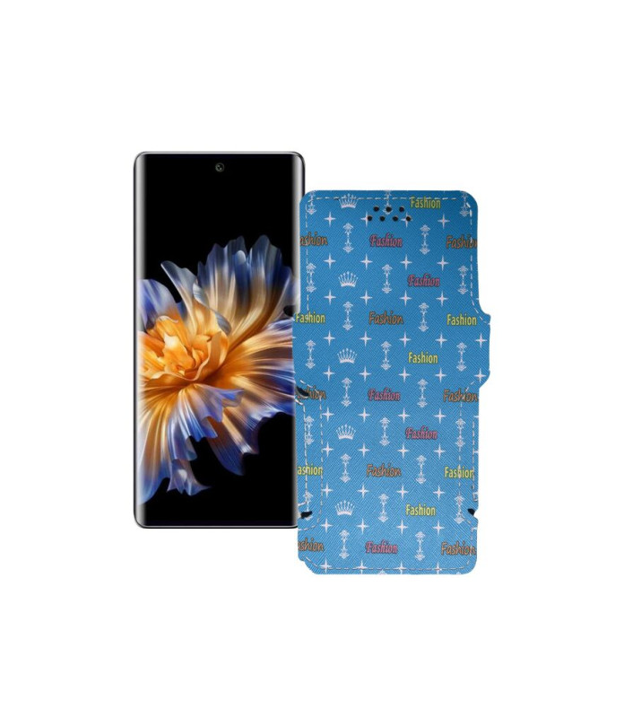 Чохол-книжка з екошкіри для телефону Fossibot S3 Pro