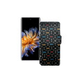 Чохол-книжка з екошкіри для телефону Fossibot S3 Pro